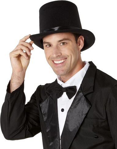 قبعة علوية من Forum Novelties للبالغين - Ringmaster، الساحر، ملحق زي Steampunk - مقاس واحد in Saudi Arabia