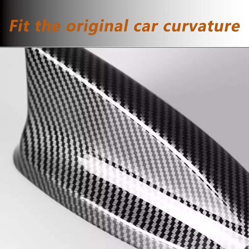 for 11th Gen Civic Accessories Car Shark Fin Topper Antenna Cover Trim Exterior Decoration Sticker Compatible with Honda Civic 2022 2023 2024 2025 (Bright Black) in Kuwait