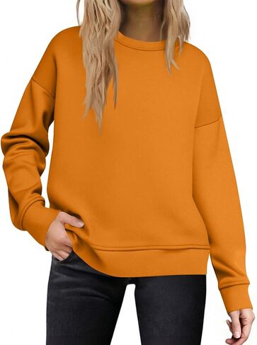 Oversized Sweatshirt For Women Casual Outfits Fall Fashion Clothes Womens Sweatshirts 2025 Trendy Womens Hoodie in Saudi Arabia