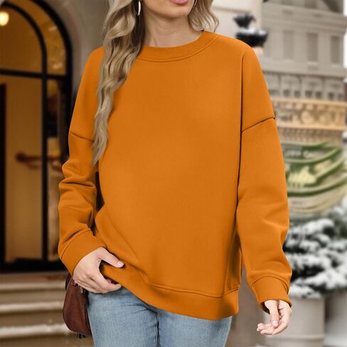 Oversized Sweatshirt For Women Casual Outfits Fall Fashion Clothes Womens Sweatshirts 2025 Trendy Womens Hoodie in Saudi Arabia