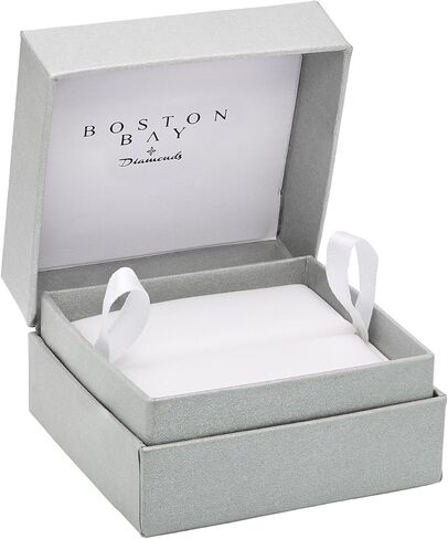 Boston Bay Diamonds Diamond Paperclip, Link or Cuban Chain Link Ring in 14K Yellow Gold or Rhodium Plated.925 Sterling Silver - Choice of Style in Saudi Arabia