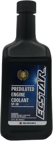Four Pack Compatible with Suzuki Ecstar Prediluted Engine Coolant 990A0-02E10-01Q Contains Four Quarts and a Funnel in Saudi Arabia