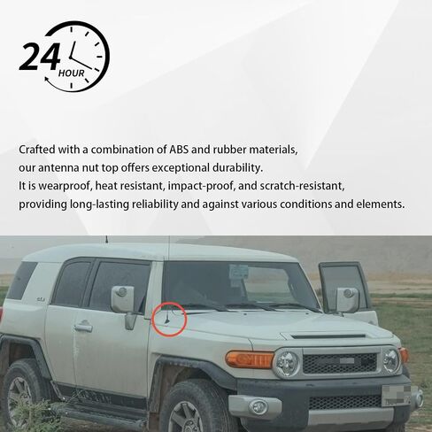 86396-04010 هوائي بديل أعلى جوز تويوتا تاكوما 1995 1996 1997 1998 1999 2000 2001 2002 2003 2004 Black Manual Attenna Bezel Mount Base Base Base Heat 1 PCS in Kuwait