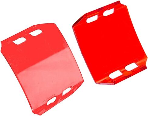 2pcs 4 بوصة القرون LED الأغطية الخفيفة على الطريق أغطية الأضواء على الطريق تغطية العدسة الخفيفة العدسة غطاء واقية من الغبار الأغطية لشاحنة ATV UTV SUV شاحنة 4 "مصابيح LED أضواء الضباب ضباب الدافع (2pcs الدخان الأغطية السوداء) in Kuwait