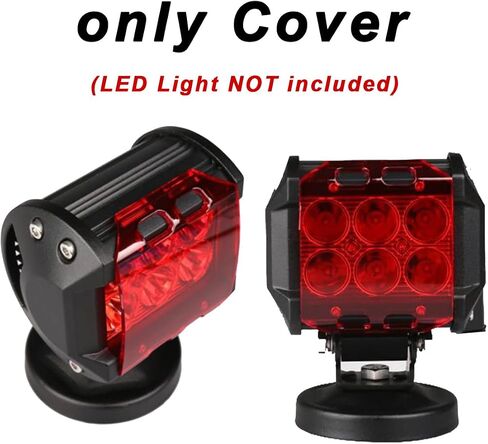 2pcs 4 بوصة القرون LED الأغطية الخفيفة على الطريق أغطية الأضواء على الطريق تغطية العدسة الخفيفة العدسة غطاء واقية من الغبار الأغطية لشاحنة ATV UTV SUV شاحنة 4 "مصابيح LED أضواء الضباب ضباب الدافع (2pcs الدخان الأغطية السوداء) in Kuwait