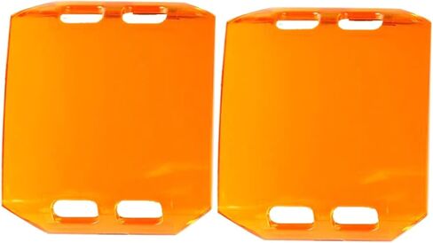 2pcs 4 بوصة القرون LED الأغطية الخفيفة على الطريق أغطية الأضواء على الطريق تغطية العدسة الخفيفة العدسة غطاء واقية من الغبار الأغطية لشاحنة ATV UTV SUV شاحنة 4 "مصابيح LED أضواء الضباب ضباب الدافع (2pcs الدخان الأغطية السوداء) in Kuwait