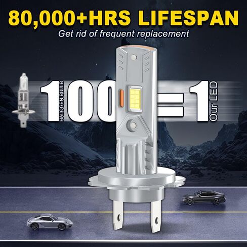 مصابيح ضوء LED متوافقة مع Mercedes-Benz GL450 2007-2012/ML350 2006-2011/E GL GLK ML/GL350 GLK350 2010-2012 H7 HIW BEAM PLG LOW BEAM PLG and PLAY 4 in Kuwait