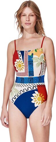 Gottex Positano Square Neck One Piece - Underwire, Adjustable Straps, Front and Back Lining, Classic Bottom Coverage in Saudi Arabia