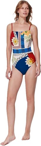 Gottex Positano Square Neck One Piece - Underwire, Adjustable Straps, Front and Back Lining, Classic Bottom Coverage in Saudi Arabia