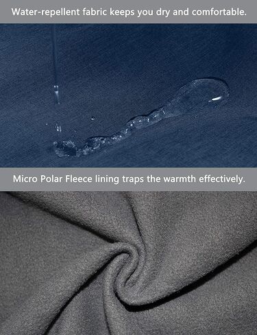 Little Donkey Andy Women's Softshell Jacket Ski Jacket with Removable Hood, Fleece Lined and Water Repellent in Kuwait