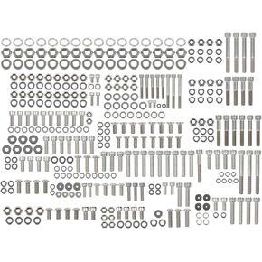 PIT66 الفولاذ المقاوم للصدأ الترباس الطقم مجموعة مجموعة متوافقة مع ياماها YFZ350 1987-2006 ، 378 قطعة in Kuwait