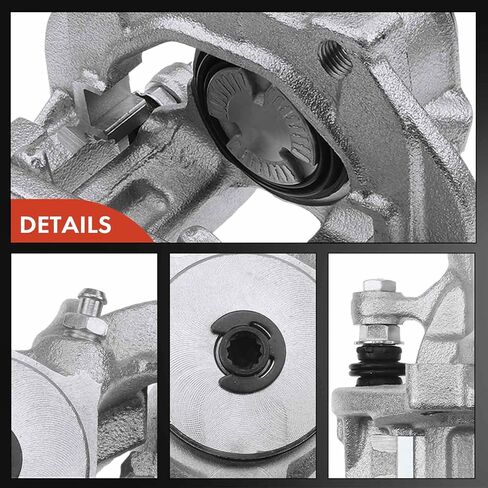 A-Premium Rear Passenger Disc Brake Caliper Assembly with Bracket Compatible with Select BMW Models - F25 X3 2011-2017, F26 X4 2015-2018 in Saudi Arabia