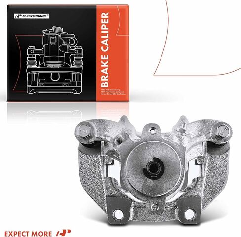 A-Premium Rear Passenger Disc Brake Caliper Assembly with Bracket Compatible with Select BMW Models - F25 X3 2011-2017, F26 X4 2015-2018 in Saudi Arabia