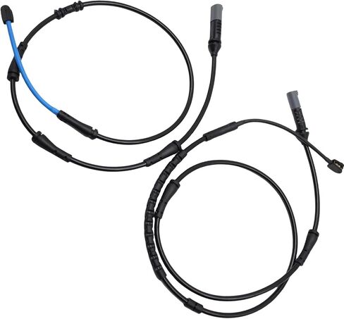 Front and Rear Brake Pad Wear Sensor Kit 34356791958 + 34356791962 Compatible with BMW F10 528i 535i 535d 550i in Saudi Arabia