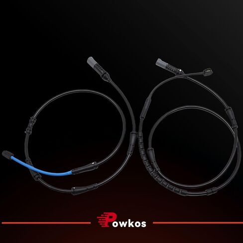 Front and Rear Brake Pad Wear Sensor Kit 34356791958 + 34356791962 Compatible with BMW F10 528i 535i 535d 550i in Saudi Arabia