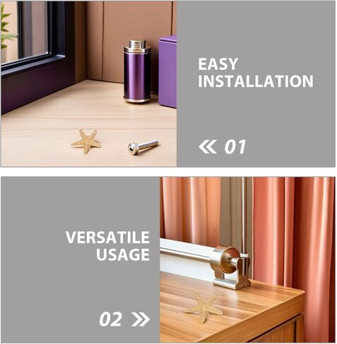 Cabilock 2pcs Nautical Drawer Pulls: Small Brass Star Knobs for Kids Room - Beach Theme Pulls for Dresser Cupboard Wardrobe Cabinet in Saudi Arabia