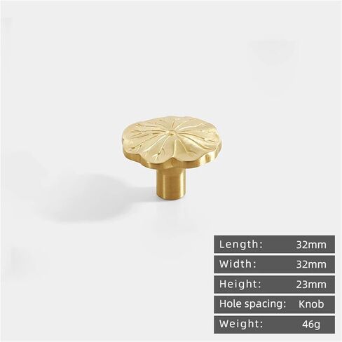 Golden Brass Pull Handle مقبض المطبخ درج أجهزة خزانة المطبخ 1pcs in Saudi Arabia