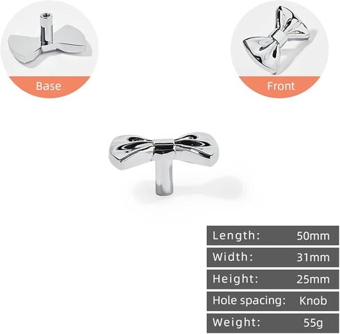 Minimalist Silver Children's Room Creative Drawer Kitchen Cabinet Gold Small Handle 1Pcs(C) in Saudi Arabia