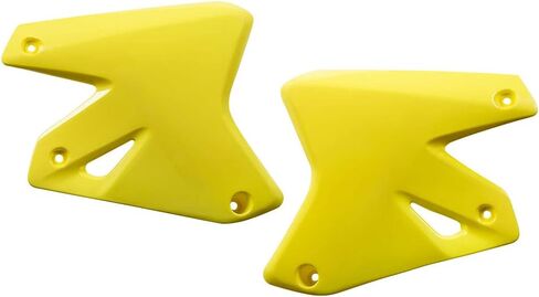 Acerbis Radiator Scoops Yellow for Suzuki DR-Z 400S 2000-2009 in Saudi Arabia