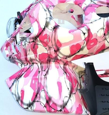 24" Wide Pink camo ATV Body Plastic Baja 50cc Taotao 110B Coolster 3050C Vitacci Hawk-110 Pink Wire Camo in Saudi Arabia