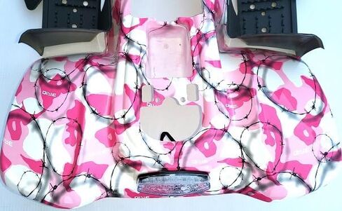 24" Wide Pink camo ATV Body Plastic Baja 50cc Taotao 110B Coolster 3050C Vitacci Hawk-110 Pink Wire Camo in Saudi Arabia