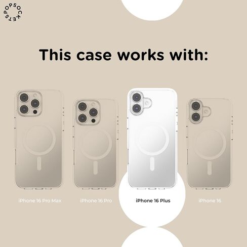 PopSockets iPhone 17 Pro Max Phone Case Compatible with MagSafe, for iPhone 17 Pro Max, Wireless Charging Compatible, Case Only - Curled Up with A Good Book in Saudi Arabia