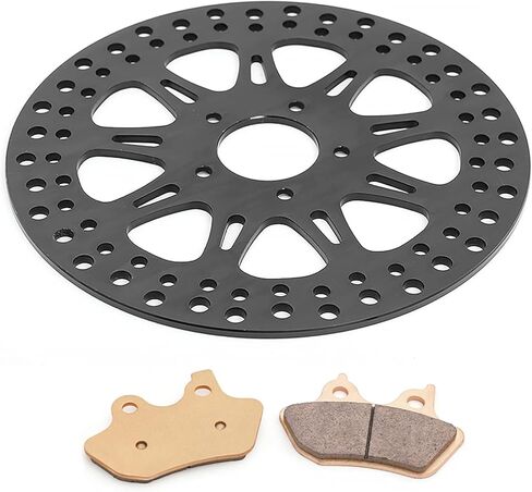 TOFR 11.5" Rear Brake Rotors Discs Pads for Harley TOURING Electra Glide Road King Glide 2000-2007 SPORTSTER XL 1200 883 2000-2003 DYNA Street Bob Super Low Wide Glide SOFTAIL Fat Boy Street Glide in Saudi Arabia