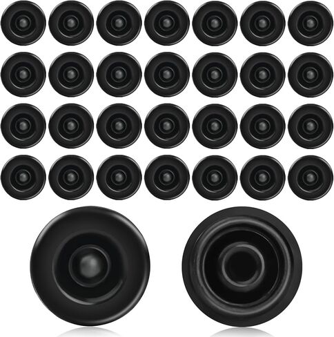 6pcs Rubber Grease Plugs for Trailer Axle Dust Cap, Hub Bearing Dust Caps Plug Wheel Center Cup Grease Cover for Most 2000 to 3500 lb Boat Trailer Dexter EZ Lube Trailer Camper RV in Saudi Arabia