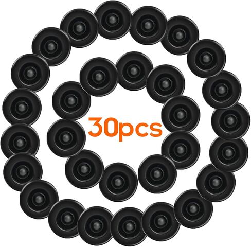 6pcs Rubber Grease Plugs for Trailer Axle Dust Cap, Hub Bearing Dust Caps Plug Wheel Center Cup Grease Cover for Most 2000 to 3500 lb Boat Trailer Dexter EZ Lube Trailer Camper RV in Saudi Arabia