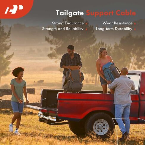 A-Premium Tailgate Support Cable Compatible with Chevrolet Blazer 1995-2005, S10 1994-2004 & GMC Jimmy 1995-2001, Sonoma 1994-2004 & Oldsmobile Bravada 1996-2004, 17-1/4 Inch, Rear Tailgate, 2-PC Set in Saudi Arabia