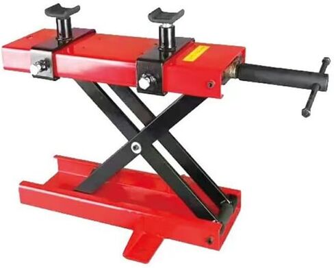 Motorcycle Lift, Motorcycle Scissors Jack Professional Metal Heavy Duty Lifting Jack Stable for Motorbike(45x15cm) in Saudi Arabia