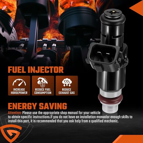 Fuel Injectors Fit For Honda: Accord 2003-2007/Odyssey 2005-2016/Pilot 2005-2011/Ridgeline 2006-2014, Fit For Acura: MDX/TL 2003-08, Fit For Saturn Vue 2004-2007, 3.0L/3.2L/3.5L, #16450RCAA01(6 Pcs) in Saudi Arabia