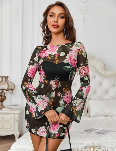 Avidlove Women's Mesh Dress in Saudi Arabia