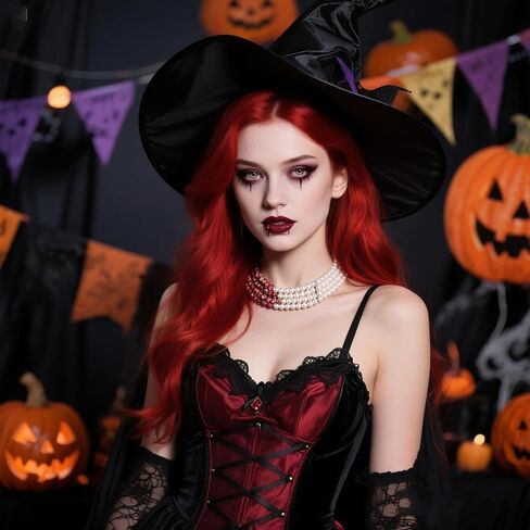 Dripping Vampire Necklace for Women Gothic Blood Pearl Choker Layered Bleeding Pearls Vampire Necklaces Halloween Dark Bridal Vampires Witch Party Jewelry Accessories in Saudi Arabia