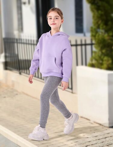 Girls Hoodies Fleece Long Sleeve Oversized 5-14Y in Saudi Arabia