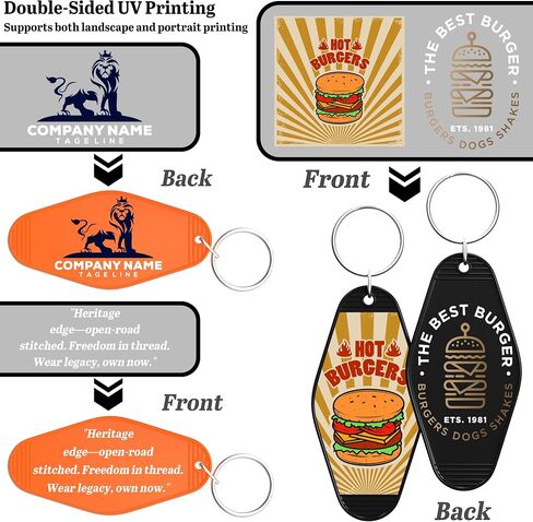 30 جهاز كمبيوتر شخصي مخصص فندق Motel Blastic Keychain ، Brinage Motel Keychain Brok مع شعار/نص ، علامات مفاتيح شخصية مخصصة in Kuwait