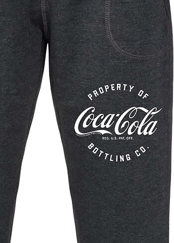 الملابس الهجينة - Coca -Cola - خاصية Coke - Women's Terry Jogger Pant - Size Medium Heather Charcoal in Saudi Arabia