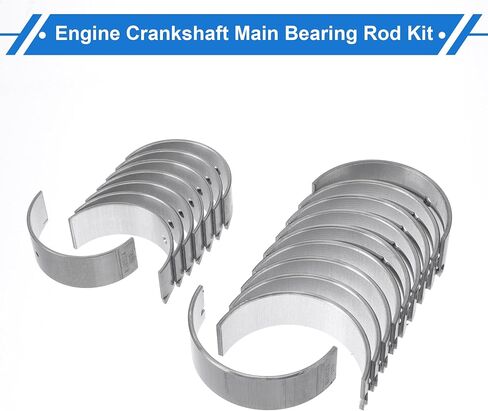 Main Bearing and Connecting Rod Bearing Kit No.122076N210/121116N200 for Nissan Altima 2002-2006 Engine Crankshaft Rod Bearing Metal 18 Pcs in Saudi Arabia