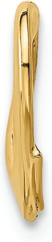 FJC Finejewelers 14k Yellow Gold Floating Heart Charm in Saudi Arabia