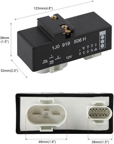 Car Cooling Fan Control Switch Relay 1J0919506H in Saudi Arabia