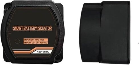 Smart Relay Dual Battery Isolator 12V 140A Voltage Sensitive Split Relay Car RV Yacht Modified outdoorCharging Two Battery Bank in Saudi Arabia