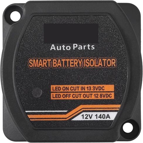 Smart Relay Dual Battery Isolator 12V 140A Voltage Sensitive Split Relay Car RV Yacht Modified outdoorCharging Two Battery Bank in Saudi Arabia