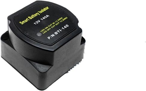 12v 140A Voltage Sensitive Relay Dual Smart Battery Isolator Protection VSR Split Charge for Car RV's Boat Camper Truck in Saudi Arabia