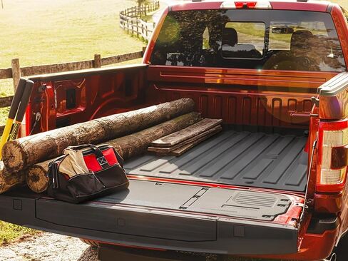 WeatherTech ImpactLiner Truck Bed Liner for Sierra 1500, Sierra 1500 Limited, Silverado 1500, Silverado 1500 LTD (38006IM) Black in Saudi Arabia