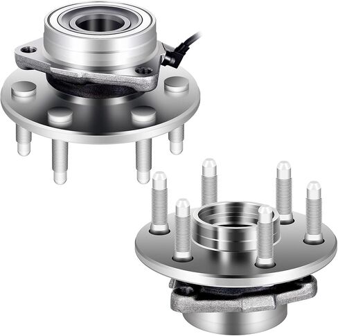 SCITOO 515036 Wheel Hub Wheel Bearing Assembly Front Compatible With For Chevy Express 2500 For Chevy Silverado 1500 For Chevy Avalanche 1500 1999-2013 For Cadillac Escalade For Chevy Tahoe for in Saudi Arabia