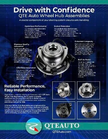 PM Auto Pair of 2 Front Wheel Hub Bearing Assembly Replacement For 1993-1997 GEO Prizm Non-ABS in Saudi Arabia