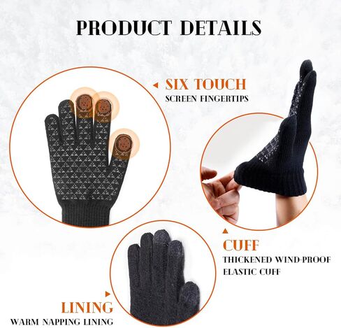 Gloves for Cold-Winter Weather Winter Touch Men Women in Saudi Arabia