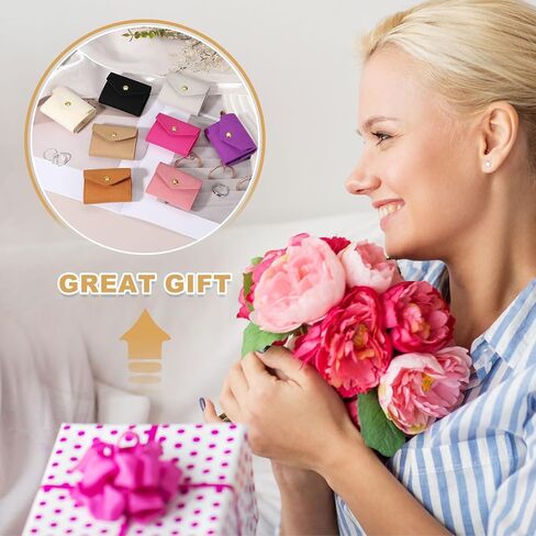 UXCELL 2 PCS MINI TRAVEL JOWNDRY ROLLS ، Microfiber Proction Pouch fortable roll roll منظم علبة مع الإبزيم للحلقات ، الأساور ، الأقراط ، القلادة ، الأسود in Saudi Arabia