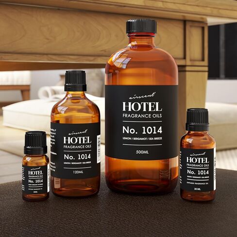 Hotel Diffuser Oil Inspired by The Ritz Carlton - No. 1014 - AirScent Essential Oil Blend - 10 mL, 0.34 fl oz Fragrance Oil Dropper Bottle for Aromatherapy Diffusers - Ritz Carlton Scent Diffuser Oil in Kuwait