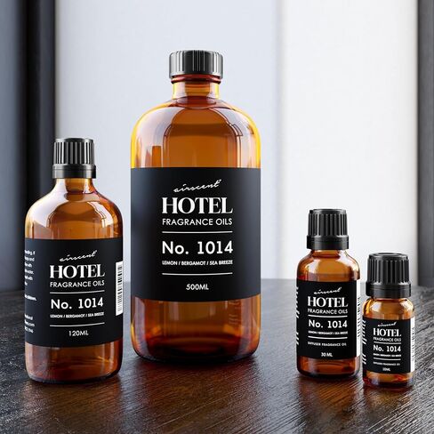 Hotel Diffuser Oil Inspired by The Ritz Carlton - No. 1014 - AirScent Essential Oil Blend - 10 mL, 0.34 fl oz Fragrance Oil Dropper Bottle for Aromatherapy Diffusers - Ritz Carlton Scent Diffuser Oil in Kuwait